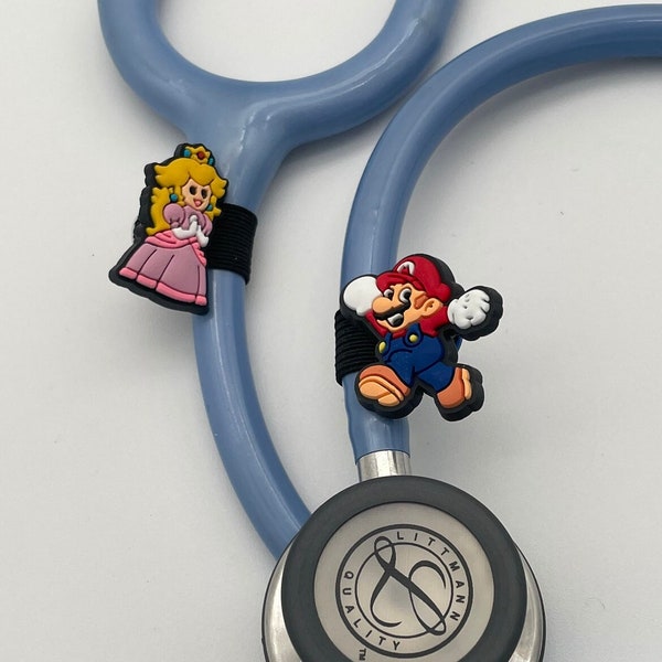 Super Mario Stethoscope Charms