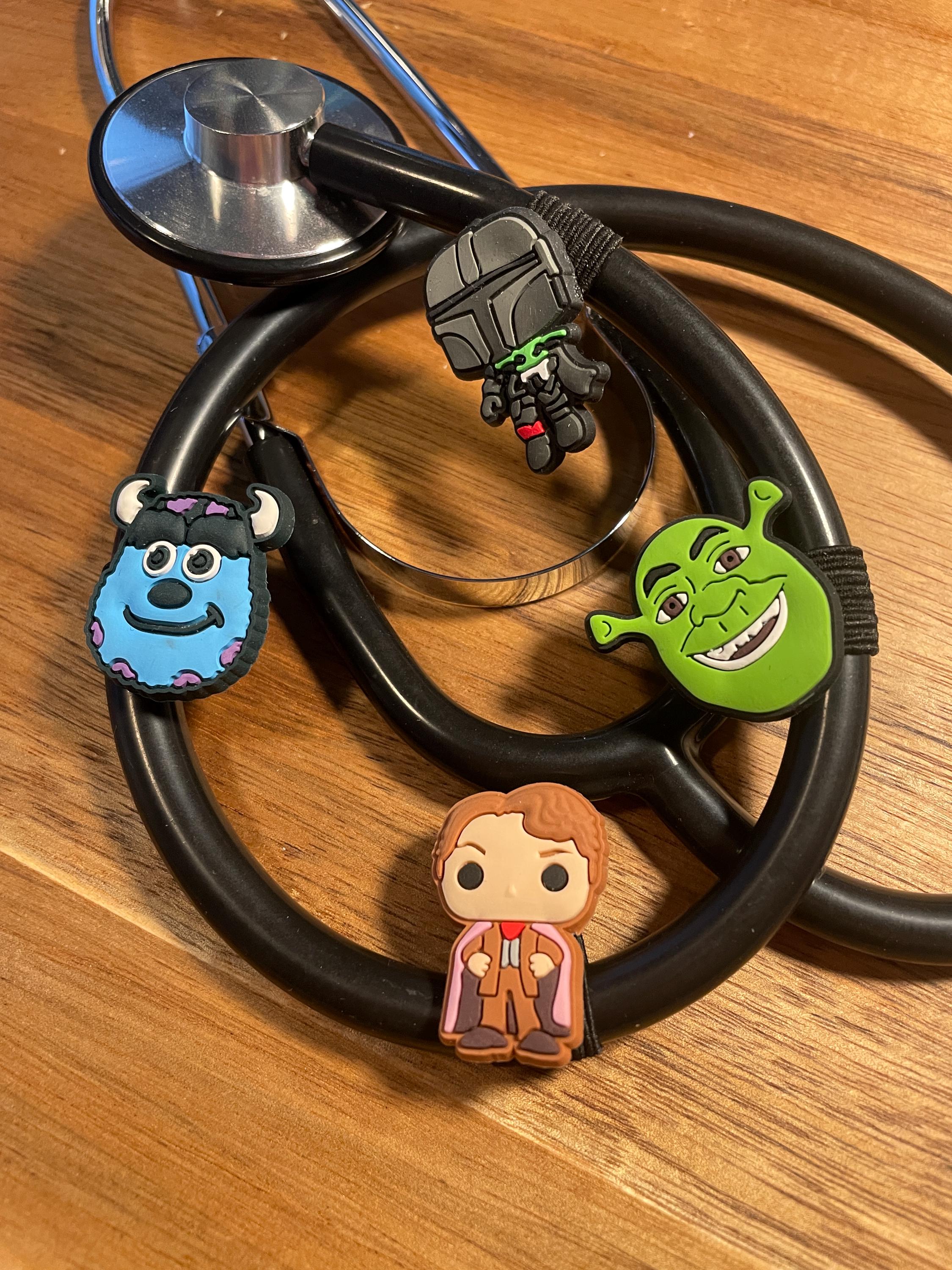 Movie Character Stethoscope Charms