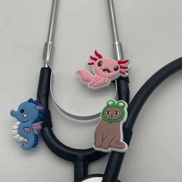 Adorable Animals 2 Stethoscope Charms