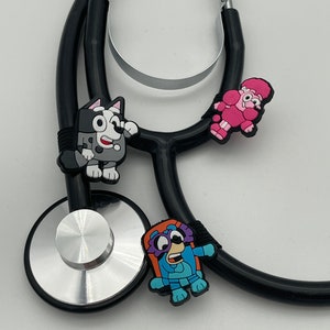 Bluey Stethoscope Charms