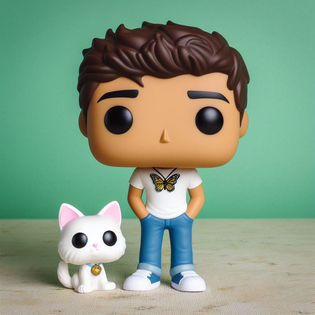 Personalized custom funko pop art realistic digital single portrait etsy