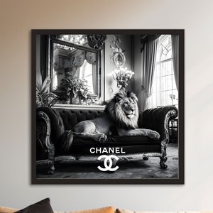 Chanel No 5 Fairchild Paris Limited Edition Framed Signed Print