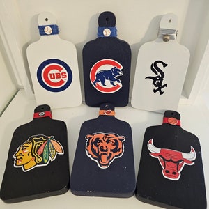 Sport Wand Dekoration / Schilder, Chicago Sport Mannschaften, Cubs, Sox, Bulls - Schlafzimmer / Man Cave / Büro Dekor