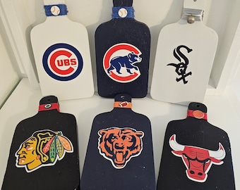 Sports Wall Decor / Signs, Chicago Sports Teams, Cubs, Sox, Bulls - Bedroom / Man Cave / Office Decor