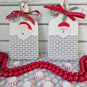 Christmas Decor, Decorative Mini Cutting Board, Santa Claus, Christmas Holiday Decor, Unique, Gifts