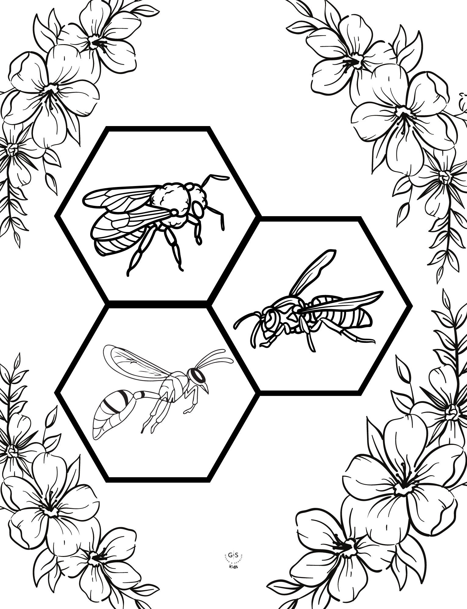 BUGS Coloring Sheets (set 3) for Ages 4- Adult - Etsy