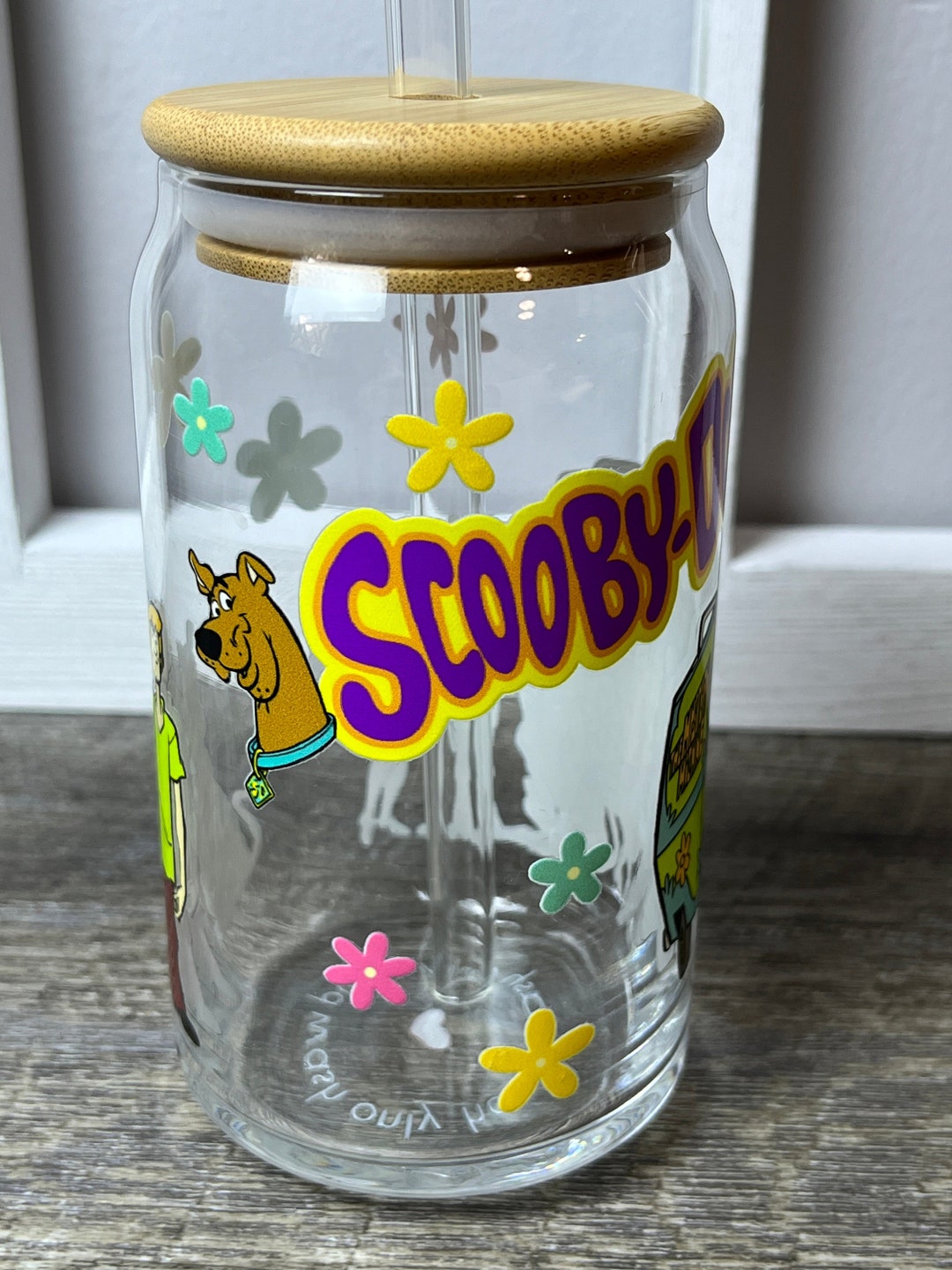 Meddling Kids Glass Scooby Doo Beer Can Glass Beer Can Etsy Australia