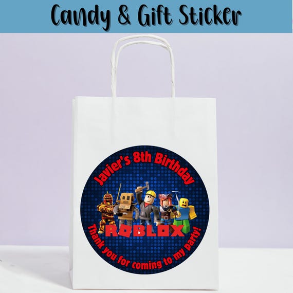 Gaming birthday sticker/ Party Favor labels/ Candy bags stickers/ gift labels/ Gaming stickers