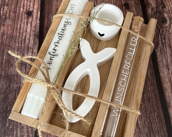 Confirmation / confirmation gift / money gift / gift set / confirmation candle / confirmation light / confirmation gift