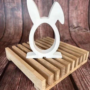 Easter bunny / surprise egg holder / Ü-egg / Easter decoration / Easter gift / children image 5