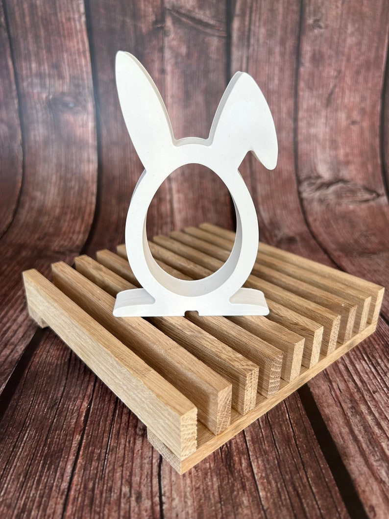 Easter bunny / surprise egg holder / Ü-egg / Easter decoration / Easter gift / children image 5