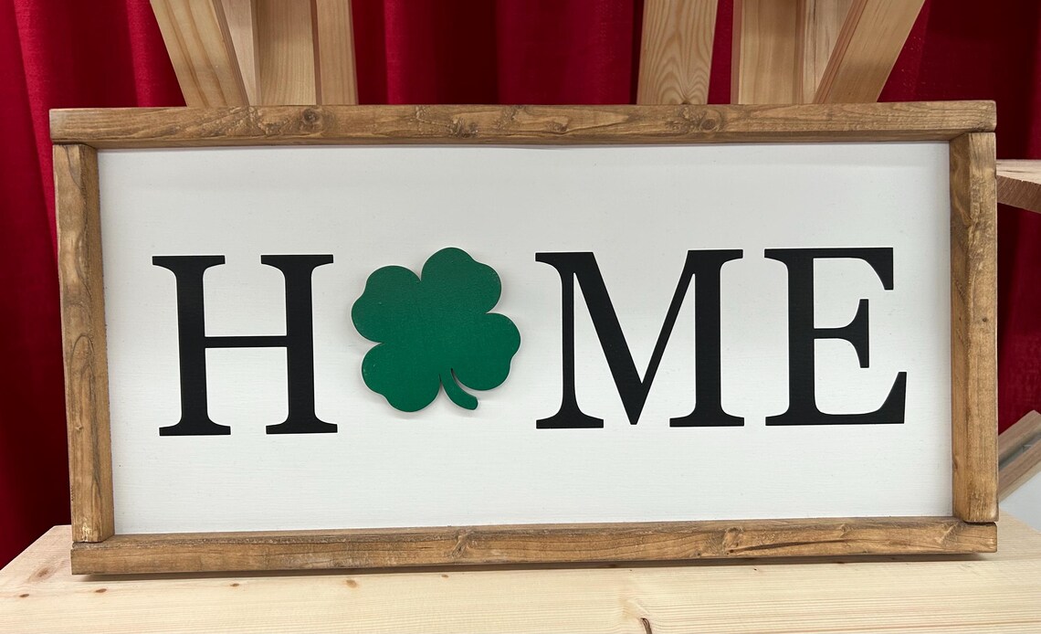 HOME Sign - Interchangeable HOME Sign - Wood Sign - Wood Home Sign ...