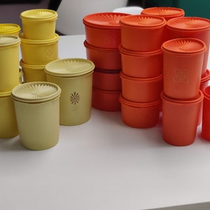 vintage Servalier 70s tupperware - pick & mix