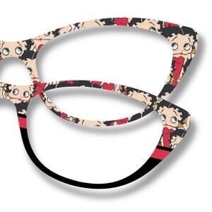 Betty #02 toppers - Full and Split - Available in all frames