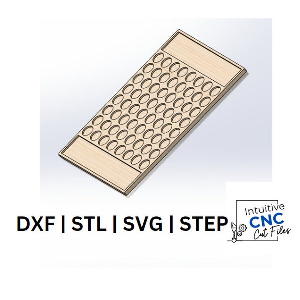 DXF Chess Board | STL Chess Board | CNC Router Chessboard File / 3D Printer file /digital Chess Board/ Wooden Chess Board/ inlay chessboard