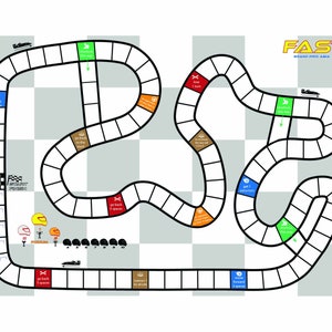 FAST – Grand Prix Asia: Exciting Printable Racing Game for Kids & Families