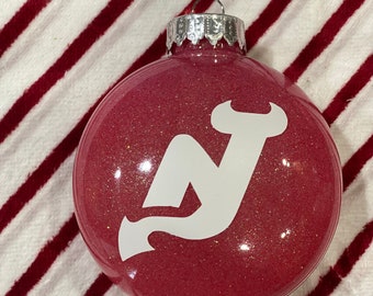 NJ Devils Custom Christmas Ornament!