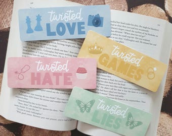 Twisted Series inspired by Ana Huang Bookmarks