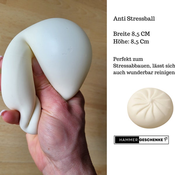 Stressball: Dein Mini-Helfer für maximale Entspannung! Anti Stress, Squeeze für Stressabbau, Stressbalance Ball