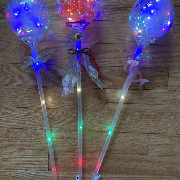 Kpop Lightstick with Fairy Lights battery operated for Concerts, RDPs, Pride Festivals, and Fairs