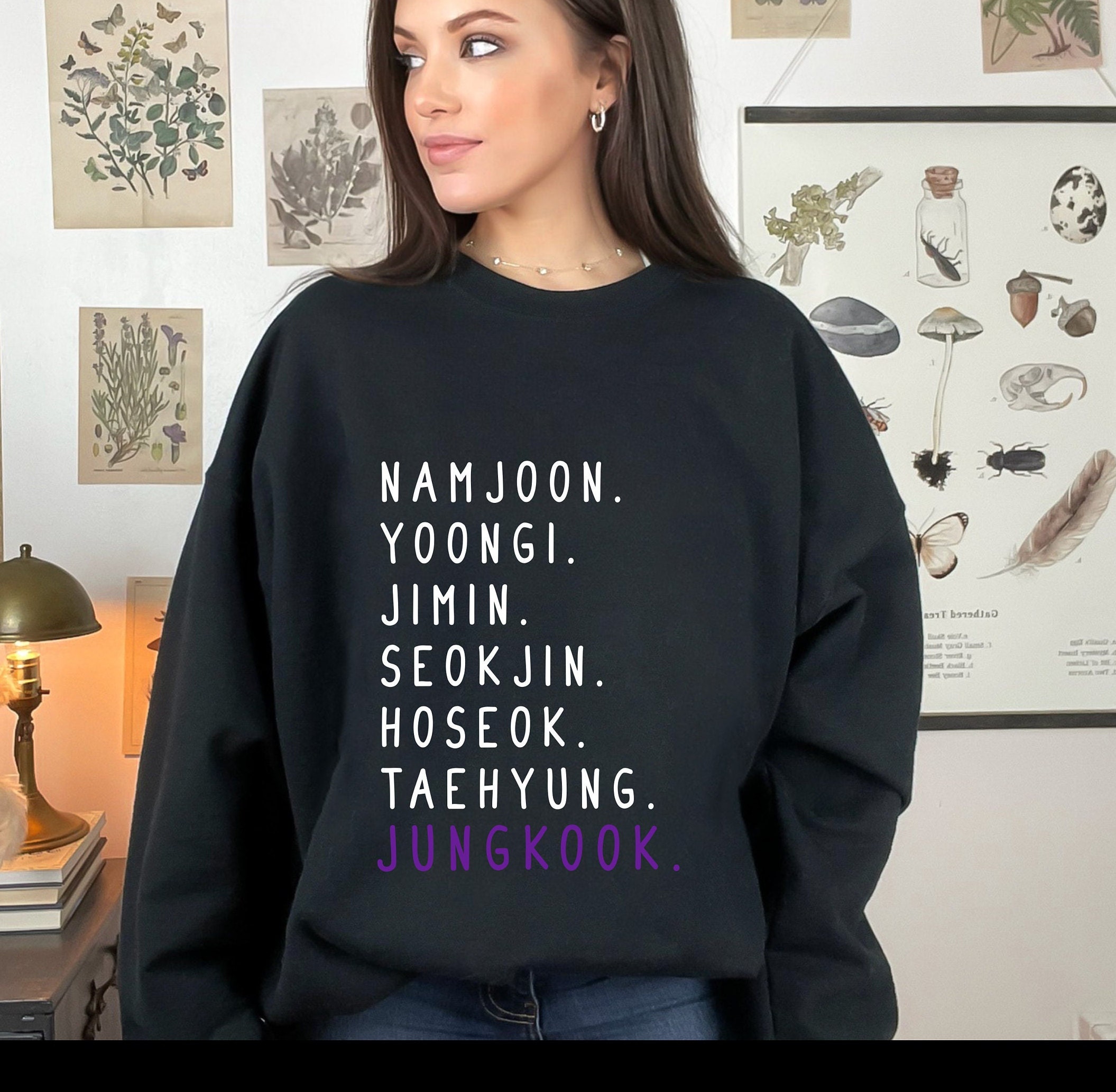 BTS Hooded Sweatshirt, BTS Meme Merch, Jungkook JK