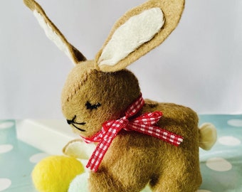 Felt bunny gift