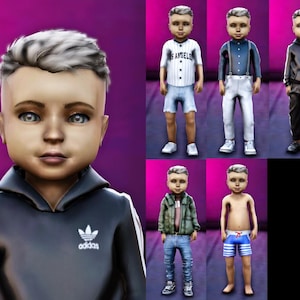 Ped Baby Boy #1 | 5 outfits | Fivem