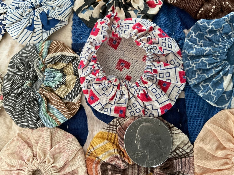 Yummy Yoyo or Bottle Cap Quilt Etsy