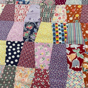 Bright Happy Patchwork Quilt