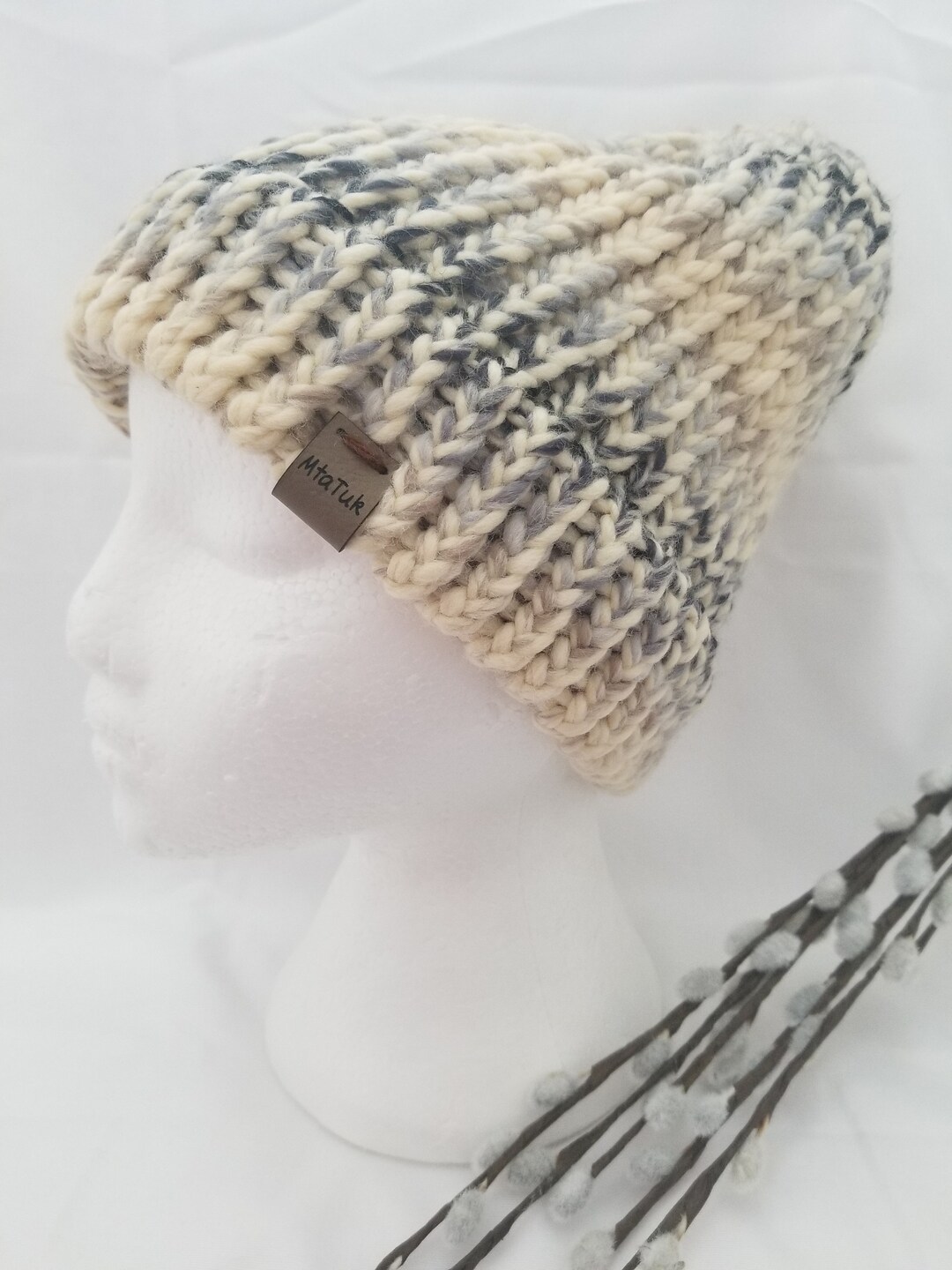 Knitted Hat - 609⁄clair De Lune - Etsy CLAIR DE LUNE ☆ Knit Cap