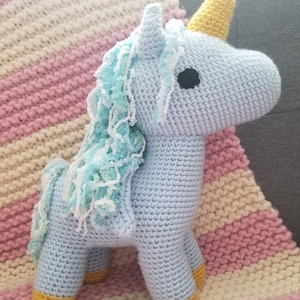 Crochet unicorn