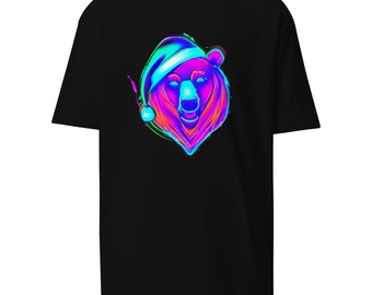 Men’s Cyber Christmas Polar Bear T-Shirt