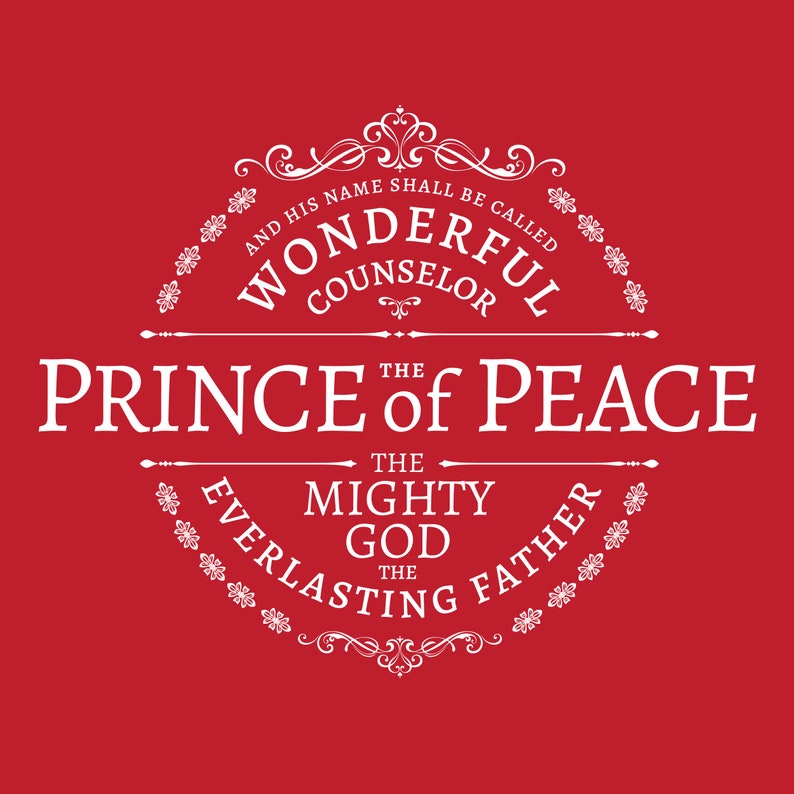 Prince of Peace Names of Jesus Printable PDF Instant Download Bible