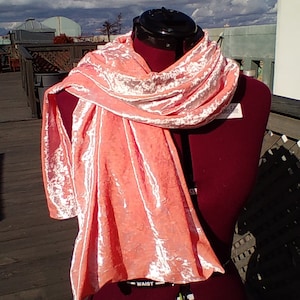 Stretch Velour -- Mobius Scarf