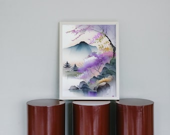 Elevate Your Décor with Japanese Art Prints: Unveiling a Tapestry of Culture and Beauty | Digital Art Prints | Digital Art |