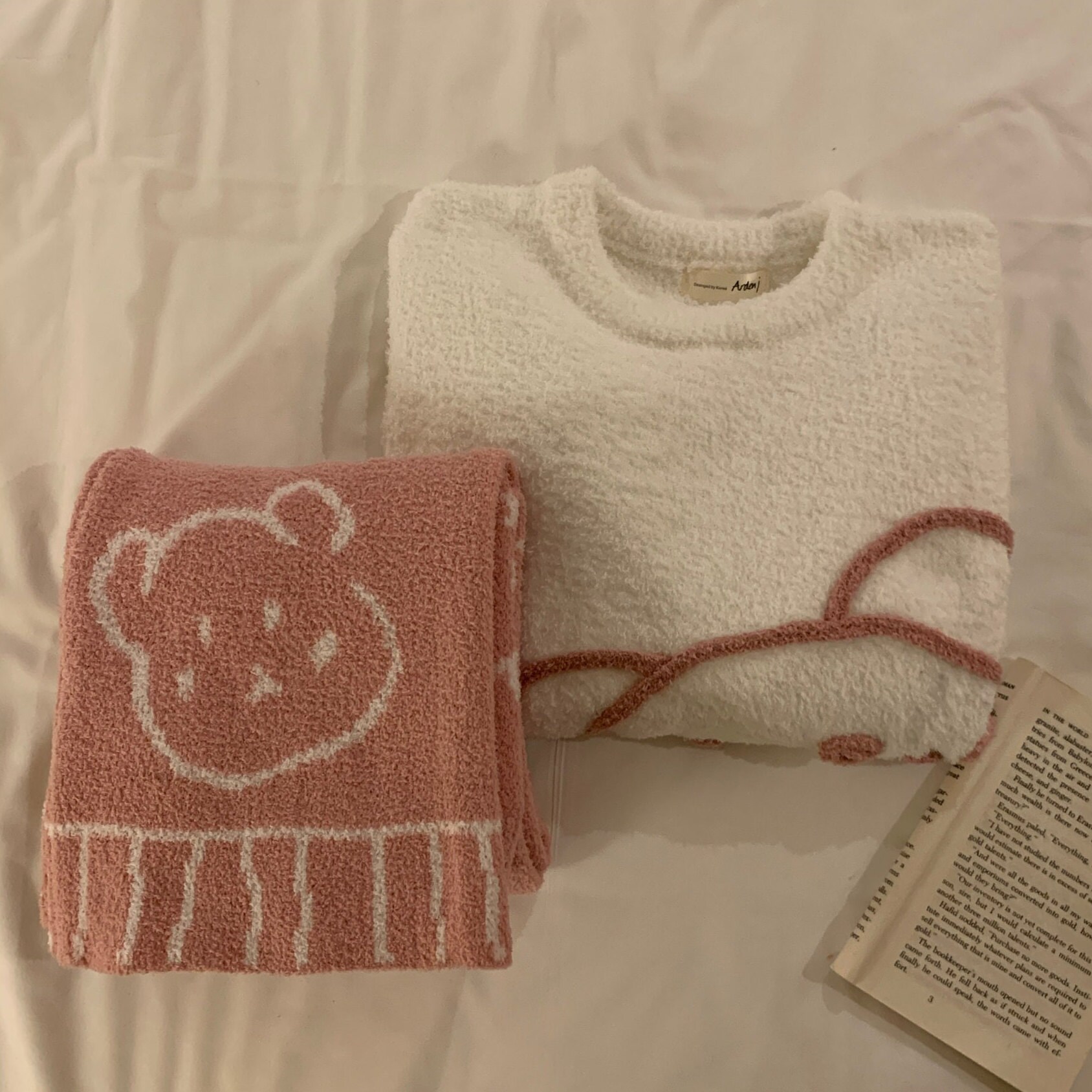 Super Soft Thick Robe, Sherpa Blanket, Cosy Fleece Robe, Fluffy ...