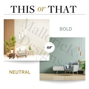 This or That - Design Preference -- Real Estate Agent -- Social Media Post