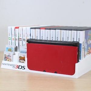 Nintendo 3DS XL Original Console and Game Display Stand