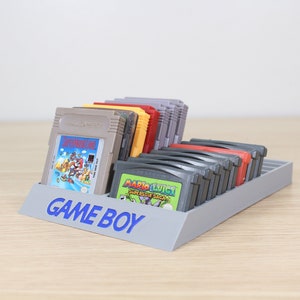 GameBoy、GameBoy Advance 24 個入りゲーム収納ディスプレイスタンド