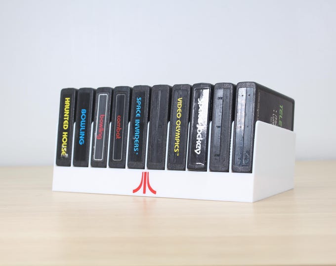 Atari 2600 Cartridge Organizer Storage Tray / Game Holder / Custom 3D ...