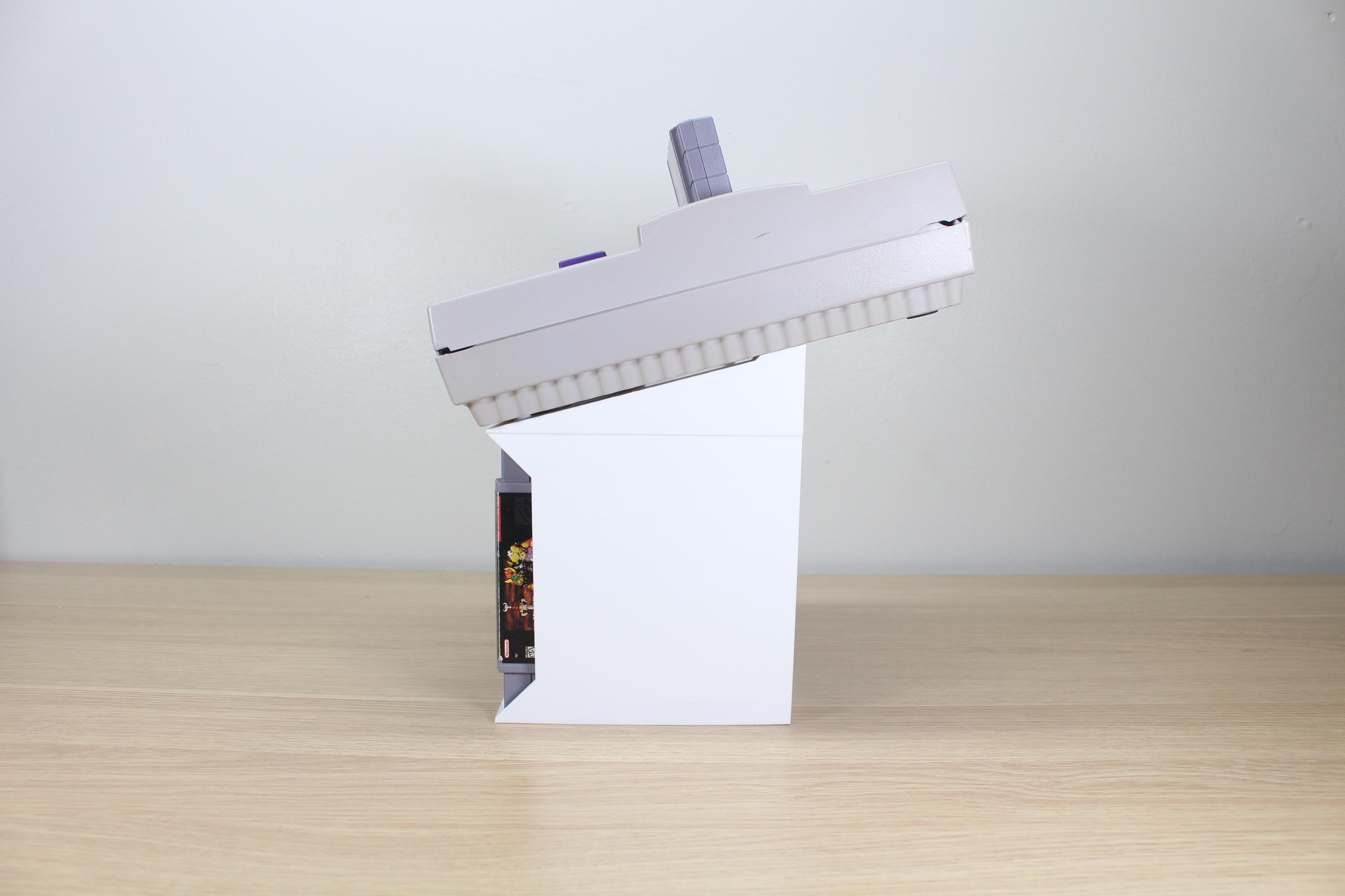 SNES Game Console and Cartridge Display Stand - Etsy