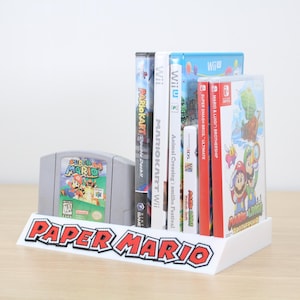 Paper Mario Video Game Series Display Stand