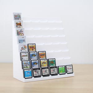 Nintendo DS/3DS 48 Game Cartridge Display Stand