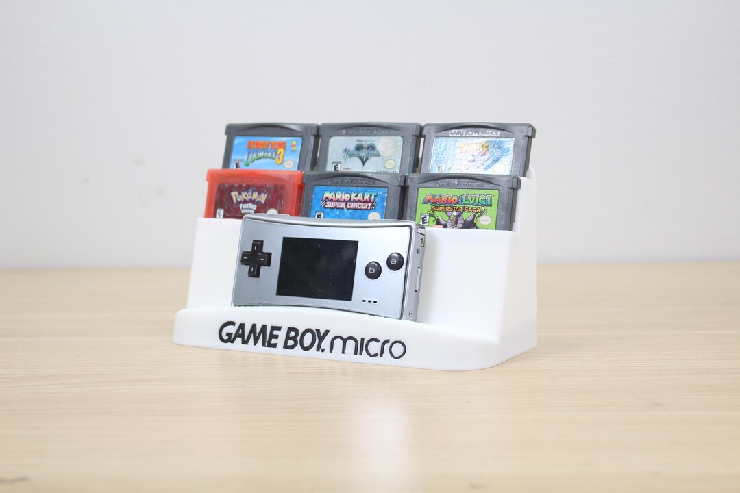 Gameboy Micro and Game Cartridge Display Stand - Etsy