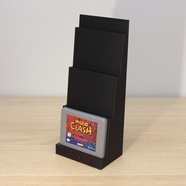 Nintendo Virtual Boy Game Cartridge Display Stand (No video games or consoles included)