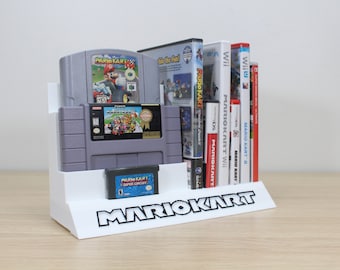 Mario Kart Game Collection Display Stand