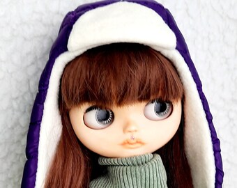 ブライスドールの帽子：手作りのぬいぐるみ猫ヘルメット - Etsy 日本