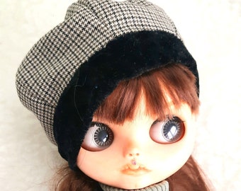 ブライスドールの帽子：手作りのぬいぐるみ猫ヘルメット - Etsy 日本