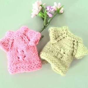 Blythe knitted sweater Blythe knited top Knitted dolls outfit Blythe knitted jacket Blythe clothes Pullip knitted sweater Licca clothes