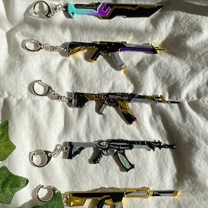 Valorant  Metallic Keychains Perfect Birthday, Christmas Gifts | Prime | Reaver | Champions | Prime 2.0 | Glitchpop (Fan-Art)